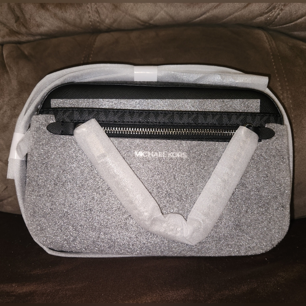 Michael Kors Sparkling Silver Handbag